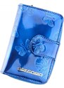 Dámská kožená peněženka modrá - Gregorio Dorianna modrá