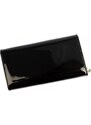Dámská kožená lakovaná peněženka černá - Gregorio Shantalla černá