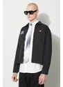 Bunda Human Made Drizzler Jacket pánská, černá barva, přechodná, HM26JK004