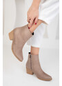 Soho Women's Mink Suede Boots & Bootie 18594