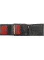 Pánská kožená peněženka na šířku Pierre Cardin Jimmy, černá