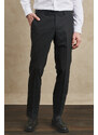 AC&Co / Altınyıldız Classics Men's Black Slim Fit Narrow Cut Classic Side Pocket Trousers