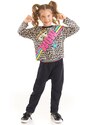 mshb&g Wow Leopard Girls Kids T-shirt Pants Suit