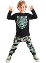 mshb&g Mushi Camouflage Tiger Boy T-shirt Pants Suit