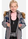 Dívčí lyžařská bunda KILPI Alisia šedá