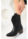 Soho Women's Black Boots & Bootie 18629