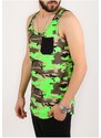 Madmext Camouflage Green Undershirt 2272