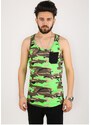 Madmext Camouflage Green Undershirt 2272