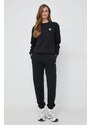Kalhoty Karl Lagerfeld dámské, černá barva, s aplikací