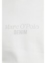 Bavlněná mikina Marc O'Polo DENIM pánská, béžová barva, s aplikací