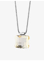 Preciosa stříbrný náhrdelník Optica, český křišťál, bílý