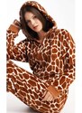 Vienetta Secret dámský overal na spaní teplý Žirafa, vel. S