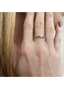MAJYA Stříbrný nastavitelný prsten ANGELIA 10363