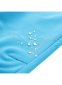 Alpine Pro Smooto Dětské softshellové kalhoty KPAA288 neon atomic blue 104-110