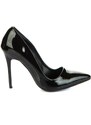 Fox Shoes Black Women's Heeled Shoes