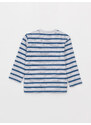 LC Waikiki Crew Neck Long Sleeve Striped Baby Boy T-Shirt