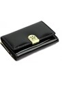Dámská kožená peněženka černá - Gregorio Coridas černá