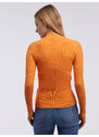 Orsay Oranžový dámský žebrovaný svetr - Dámské