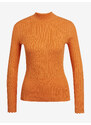 Orsay Oranžový dámský žebrovaný svetr - Dámské