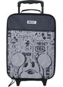 Dětský cestovní kufr Mickey šedý 42 cm