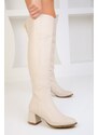 Soho Women's Beige Boots 18577