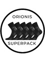 ORIONIS SUPERPACK antibakteriální merino ponožky se stříbrem Voxx tmavě šedá 35-38