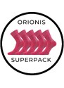 ORIONIS SUPERPACK antibakteriální merino ponožky se stříbrem Voxx tmavě šedá 35-38