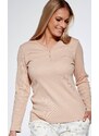 Women's pyjamas Cornette Emy 723/351 l/yr S-2XL beige-cream 002