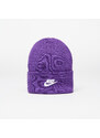 Čepice ﻿Nike Peak ﻿Tall Cuff Futura Beanie ﻿Purple Cosmos/ White