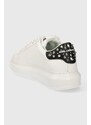 Kožené sneakers boty Karl Lagerfeld KAPRI MENS bílá barva, KL52576
