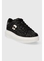 Sneakers boty Karl Lagerfeld KAPRI černá barva, KL62573N