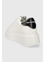 Kožené sneakers boty Karl Lagerfeld ANAKAPRI bílá barva, KL63530N