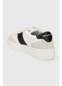 Kožené sneakers boty Karl Lagerfeld KOURT III bílá barva, KL51524