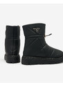 MSMG Royalfashion Černé dámské boty a'la snow boots Oterika - Černá