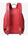 Kožený batoh Michael Kors Masie červený s peněženkou