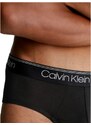 3PACK pánské slipy Calvin Klein černé