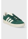 Semišové sneakers boty adidas GRAND COURT zelená barva, IE1451