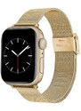 Řemínek pro apple watch Daniel Wellington Smart Watch Mesh strap G 18mm zlatá barva