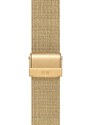 Řemínek pro apple watch Daniel Wellington Smart Watch Mesh strap G 18mm zlatá barva