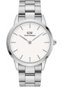 Hodinky Daniel Wellington Iconic Link 36 stříbrná barva