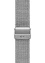 Řemínek pro apple watch Daniel Wellington Smart Watch Mesh strap S stříbrná barva