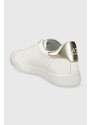 Kožené sneakers boty EA7 Emporio Armani bílá barva