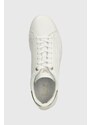 Kožené sneakers boty EA7 Emporio Armani bílá barva