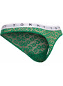 Tommy Hilfiger 3Pack tanga kalhotky UW0UW025240Y0 Yellow/Green/Pink