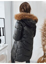 LAGOON dámská prošívaná zimní bunda černá Dstreet
