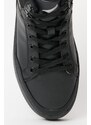 AC&Co / Altınyıldız Classics Men's Black Winter Comfort Sole Sports Sneaker