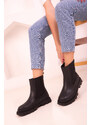Soho Women's Black Boots & Booties 18430