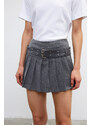 VATKALI Pleated mini short skirt - Waistband edition