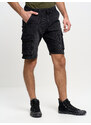 Big Star Man's Shorts 110098 Black Denim-905