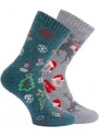 Dámské vlněné vánoční ponožky Trendy socks 35-38